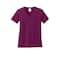 Port & Company® Brights Core Cotton V-Neck Ladies T-Shirt